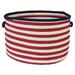 Colonial Mills Patriot Fabric Basket Fabric in Red/White | 10 H x 14 W x 14 D in | Wayfair PE75A014X010