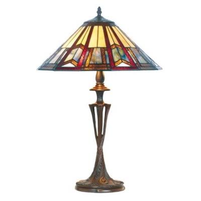 Artistar Tischleuchte Lillie im Tiffany-Stil