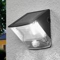 Brennenstuhl Solar-LED-Wandleuchte SOL 04 mit IP44 schwarz