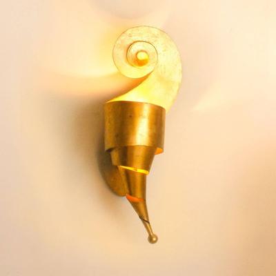 Holländer Kunstvolle Wandleuchte LINO in Gold