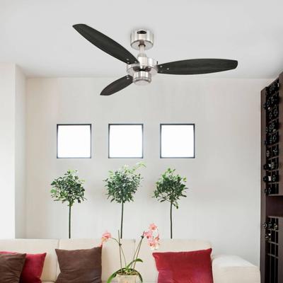Westinghouse Jet I Deckenventilator m. Zugschalter JET, Holz dunkel, für Wohn- / Esszimmer, Holz, Modern