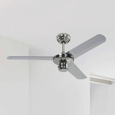 Westinghouse Deckenventilator Industrial chrom leise 122 cm, chrom / silber, Metall, Modern