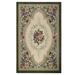 Gray 30 x 0.5 in Area Rug - Brumlow Mills Nevaeh Floral Beige Area Rug Nylon | 30 W x 0.5 D in | Wayfair 3529-5