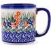 Polmedia Polish Pottery 12 oz. Stoneware Mug Ceramic/Earthenware & Stoneware in Blue/Brown/Green | 4.65 H in | Wayfair 46D146