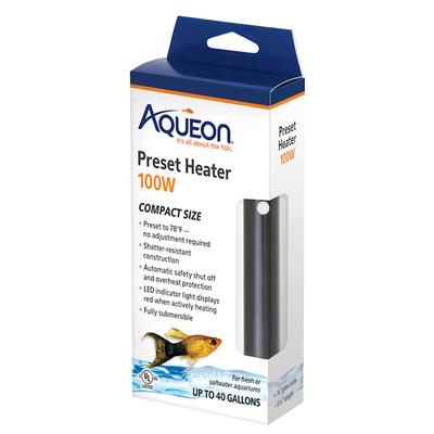 Aqueon Preset Aquarium Heater, 100W