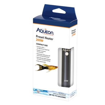 Aqueon Preset Aquarium Heater, 200W