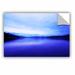 ArtWall Oregon-Odell Lake by Dan Wilson Removable Wall Decal Canvas/Fabric in Blue | 12 H x 18 W in | Wayfair 0wil016a1218p