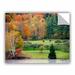 ArtWall Killington, Vermont by George Zucconi Removable Wall Decal in White | 36 H x 48 W in | Wayfair 0zuc004a3648p