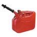 WAVIAN 2238-10 2.64 gal, 10 L Red Cold rolled steel Gas Can