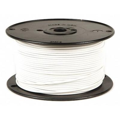 GROTE 87-6007 Primary Wire, GPT, 12 AWG, 1C C, White, PVC, Stranded, 60V, 100