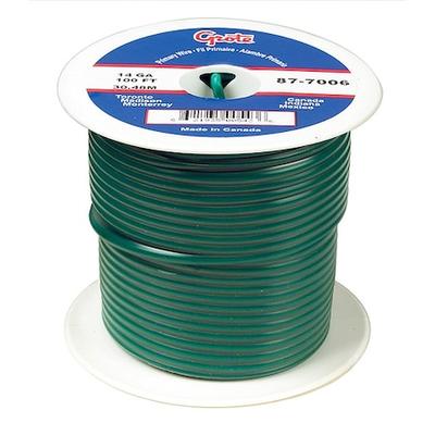 BATTERY DOCTOR 87-2006 Primary Wire, GPT, 20 AWG, 1C C, Green, PVC, Stranded,
