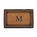 Windsor Monogrammed Coco Door Mat - 30" x 48", A - Frontgate