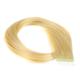 hair2heart 30 x Tape In Extensions aus Echthaar, 60cm, 2,5g Strähnen, glatt - Farbe 22 goldblond