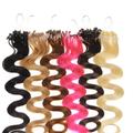 hair2heart 10 x Tape In Extensions aus Echthaar, 60 cm, 2.5 g, glatt - Farbe 22 goldblond