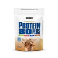 WEIDER Protein 80 Plus Mehrkomponenten Protein Pulver, Eiweißpulver für cremige, unverschämt leckere Eiweiß Shakes, Kombination aus Whey, Casein, Milchprotein-Isolat&Ei-Protein, Haselnuss-Nougat, 500g