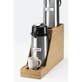 Cal-Mil Dual 2.5 Liter Inline Stand Bamboo in Brown | 15.25 H x 7.5 W x 23.5 D in | Wayfair 360-2-60
