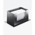 Cal-Mil Standing Napkin Holder Plastic in Black | 6 H x 10 W x 5.5 D in | Wayfair 952