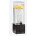 Cal-Mil Beverage Dispenser Plastic/Acrylic in Black | 23.5 H x 8.25 W in | Wayfair 1527-3-96