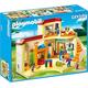 Playmobil 5567 City Life Sunshine Preschool with Functional Blackboard and Clock Hands, educational toy, fun imaginative role play, playset suitable for children ages 4+