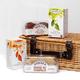 Tea and Biscuit Treats Wicker Gift Basket Hamper - Gift Ideas for Valentines, Mother's Day, Birthday, Congratulations, Business and Corporate Presents, Christmas