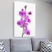 Trademark Fine Art 'Purple Orchids' by Kurt Shaffer Photographic Print Wrapped on Canvas in White | 47 H x 30 W x 2 D in | Wayfair KS113-C3047GG