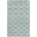 Blue 60 x 0.38 in Indoor Area Rug - Capel Rugs Charisma Geometric Handmade Tufted Wool Sky Area Rug Wool | 60 W x 0.38 D in | Wayfair