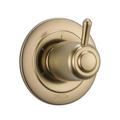 Delta 3-Setting Shower Handle Diverter Trim Kit, Diverter Valve Trim Kit in Yellow/Brown | Wayfair T11800-CZ