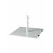 Tropitone Aluminum Free Standing Umbrella Base Aluminum in White | 15 H x 24 W x 24 D in | Wayfair SP24S25W_SNO