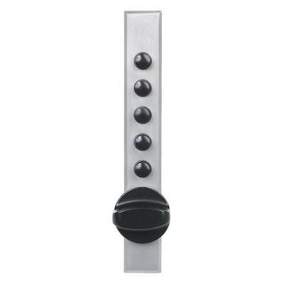 SIMPLEX 9662C2226D41 Mechanical Lock,Satin Chrome,5 Button