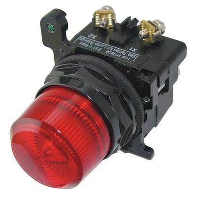 EATON 10250T197HLRP24 Cutler-Hammer Pilot Light,LED,24VAC/DC,Red