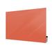 Ghent Harmony Wall Mounted Horizontal Magnetic Glass Board Glass in Orange | 48 H x 1.63 D in | Wayfair HMYSM46PH