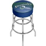 Trademark Global NBA Swivel 31" Bar Stool Upholstered/Metal in Gray | 31 H x 20 W x 20 D in | Wayfair NBA1000HC-DM