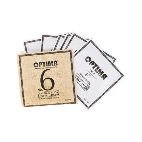 Optima No.6 Silver Strings Carbon Med