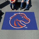 FANMATS Collegiate NCAA Boise State University 30 in. x 19 in. Non-Slip Indoor Only Door Mat Synthetics in Blue | 19 W x 30 D in | Wayfair 4396