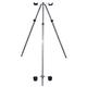 Parker Angling 3-5ft Telescopic Fishing Tripod Rod Rest with Double U-Heads and Cups