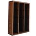 Wood Shed 09 Series Multimedia Storage Rack Wood/Solid Wood in Black | 26 H x 18.75 W x 6.75 D in | Wayfair 309-2 / Dark