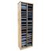 Wood Shed Multimedia Storage Rack Wood/Solid Wood in Black | 39.44 H x 12.75 W x 6.75 D in | Wayfair 209-3 / Dark