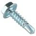 ZORO SELECT B31810.019.0075 Self-Drilling Screw, #10 x 3/4 in, Zinc Plated