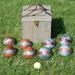 Franklin Sports 113mm Bocce Set w/ Carrying Case in Gray | 11.42 H x 12.2 W x 11.42 D in | Wayfair 53002