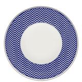 Vista Alegre Harvard 6.67" Bread & Butter Plate Porcelain China/Ceramic in Blue/Gray/White | Wayfair 21111719