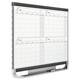 Quartet® Magnetic Wall Mounted Calendar Board Plastic in Gray | 24 H x 36 W x 1.68 D in | Wayfair QRT4MCP23P2