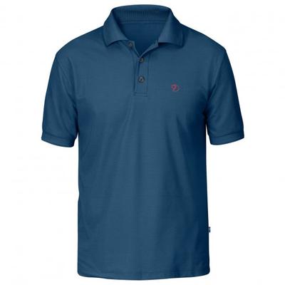 Fjällräven - Crowley Piqué Shirt - Polo-Shirt Gr M blau