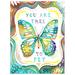 Oopsy Daisy You Are Free to Fly Canvas Art Canvas in Blue/White | 24 H x 18 W x 1.5 D in | Wayfair NB15948