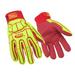 RINGERS GLOVES 169-11 Impact Gloves,XL,Synthetic Leather,PR