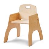 Jonti-Craft Classroom Feeding Chair Wood in Brown | 23.5 H x 18 W x 20.5 D in | Wayfair 6804JC