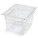 Carlisle Food Service Products 11.4 qt. Rectangle Plastic Food Storage Container Plastic | 8 H x 12.75 W x 10.38 D in | Wayfair 10223B07