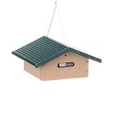 Birds Choice Recycled Upside Down Single Suet Bird Feeder Plastic in Green | 4 H x 6 W x 7 D in | Wayfair SNUD