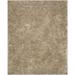 SAFAVIEH Malibu Marina Confetti Polyester Shag Area Rug Natural 5 x 8