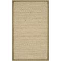 SAFAVIEH Natural Fiber Maisy Border Seagrass Area Rug Natural/Olive 3 x 5