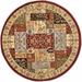 SAFAVIEH Lyndhurst Edith Traditional Floral Area Rug Multi/Ivory 5 3 x 5 3 Round